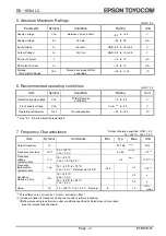 Preview for 7 page of Epson RX-8564LC Applications Manual