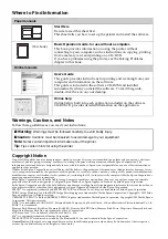 Preview for 2 page of Epson RX690 Series Operation Manual