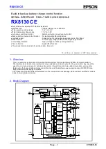 Предварительный просмотр 5 страницы Epson RX8130 CE Applications Manual