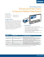 Epson S041339 Datasheet preview