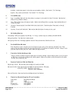 Preview for 2 page of Epson S050192 Product Information Sheet