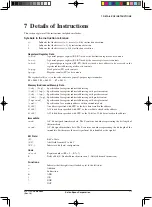 Preview for 60 page of Epson S1C17 Series Manual