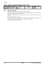 Preview for 258 page of Epson S1C17704 Technical Manual