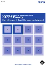 Preview for 1 page of Epson S1C62 Family Reference Manual