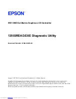 Preview for 207 page of Epson S1D13503 Series Technical Manual