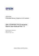 Epson S1D13709 User Manual preview
