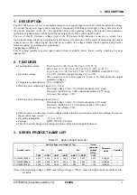 Preview for 5 page of Epson S1F76980 Technical Manual