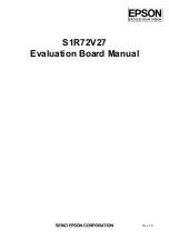 Preview for 1 page of Epson S1R72V27 Manual