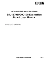 Preview for 1 page of Epson S5U13706P00C100 User Manual