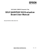 Epson S5U13A05P00C100 User Manual предпросмотр