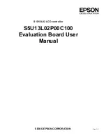 Preview for 1 page of Epson S5U13L02P00C100 User Manual