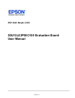 Предварительный просмотр 1 страницы Epson S5U13L03P00C100 User Manual