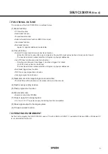 Preview for 3 page of Epson S5U1C33001H Manual