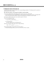 Preview for 18 page of Epson S5U1C33001H Manual