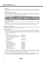 Preview for 22 page of Epson S5U1C33001H Manual