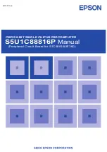 Preview for 1 page of Epson S5U1C88816P Manual