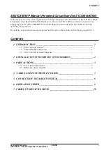 Preview for 5 page of Epson S5U1C88816P Manual