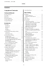 Preview for 3 page of Epson SC-F3000 Series User Manual