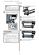 Preview for 26 page of Epson SC-F9400 Series Operator'S Manual