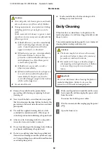 Preview for 32 page of Epson SC-F9400 Series Operator'S Manual