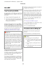 Preview for 39 page of Epson SC-F9400 Series Operator'S Manual