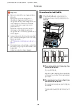 Preview for 40 page of Epson SC-F9400 Series Operator'S Manual