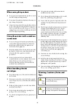 Preview for 6 page of Epson SC-p400 series User Manual