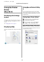 Preview for 40 page of Epson SC-p400 series User Manual
