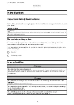 Предварительный просмотр 6 страницы Epson SC-P5000 SERIES User Manual