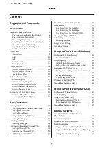 Preview for 3 page of Epson SC-P600 series User Manual