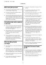 Preview for 7 page of Epson SC-P600 series User Manual