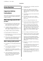 Preview for 6 page of Epson SC-P800 Series User Manual