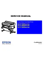 Epson SC-T3000 Service Manual preview