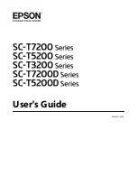 Preview for 1 page of Epson SC-T3200 Series User Manual