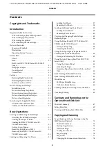 Preview for 3 page of Epson SC-T3200 Series User Manual