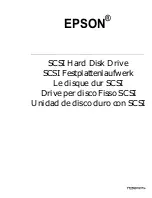 Epson SCSI Hard Disk Drive Information preview