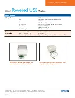 Preview for 2 page of Epson SD-DSPUSBB Brochure & Specs