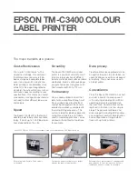 Preview for 6 page of Epson SecurColor TM-C3400 Brochure & Specs