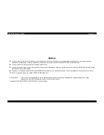 Preview for 2 page of Epson Series
Perfection 1240U Series Service Manual