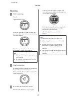 Preview for 47 page of Epson SF-180 User Manual