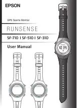 Epson SF-510 User Manual preview