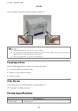 Preview for 95 page of Epson SL-D700 Operation Manual