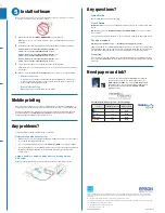 Preview for 2 page of Epson Small-in-One XP-330 Start Here