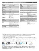 Preview for 2 page of Epson Small-in-One XP-400 Specifications