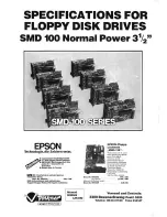 Preview for 1 page of Epson SMD-100 series Specification