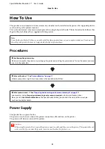 Preview for 8 page of Epson SpectroProofer Mounter 17" User Manual