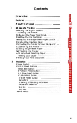 Preview for 3 page of Epson SQ-2000 Operating Manual