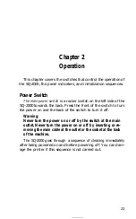 Preview for 31 page of Epson SQ-2000 Operating Manual