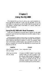 Preview for 37 page of Epson SQ-2000 Operating Manual