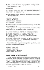 Preview for 56 page of Epson SQ-2000 Operating Manual